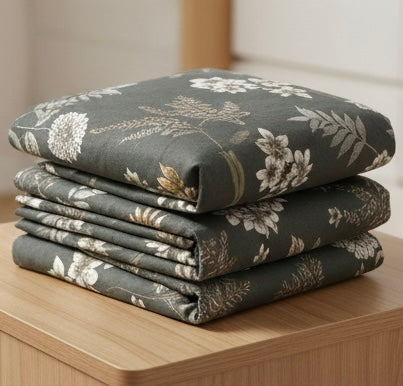 Olive Garden Collection | Double bedsheet with 2 Pillow Covers