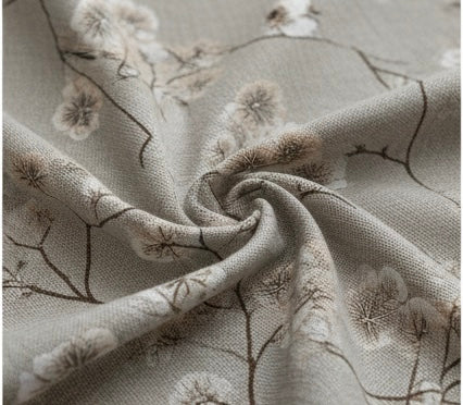 Neutral Bloom Collection | Double bedsheet with 2 Pillow Covers