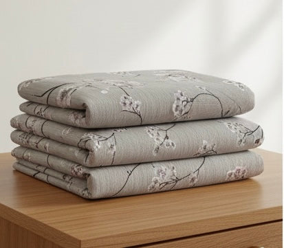 Petal Mist Collection | Double bedsheet with 2 Pillow Covers